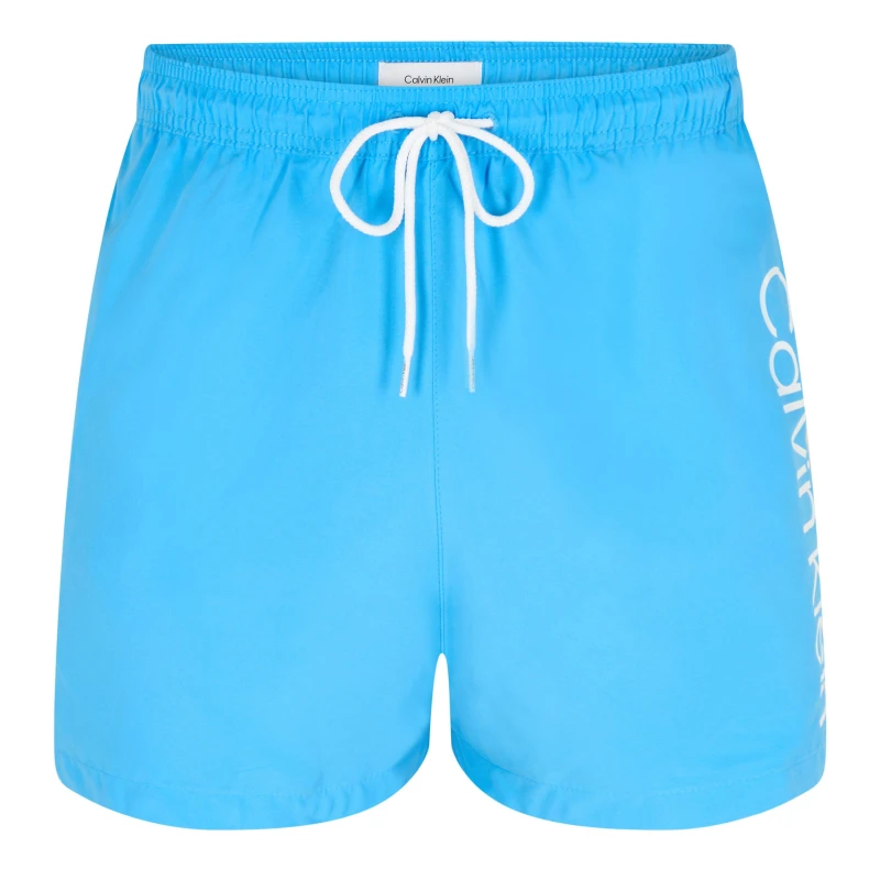 Image of Calvin Klein Large Logo Swim Shorts Swim Shorts S Blue 35203320350