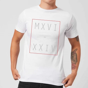 Image of MXVI XXIV T-Shirt - White - 3XL