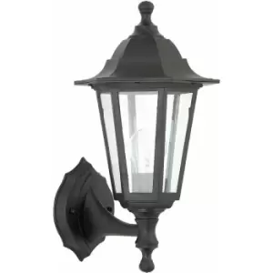 Image of Loops - Outdoor Traditional Lantern IP44 Wall Light - 60W E27 gls LED - Dimmable Lamp