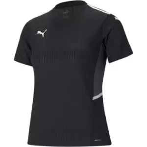 Image of Puma Team Cup Jersey Top - Black