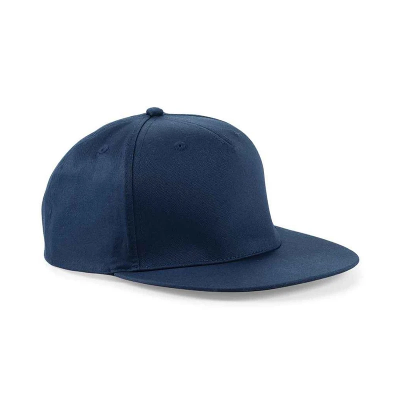 Image of Beechfield Beechfield Men Snapback Cap in Navy Navy One Size Male 5063527293909