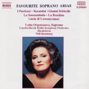 Image of Favourite Soprano Arias by Giacomo Puccini CD Album