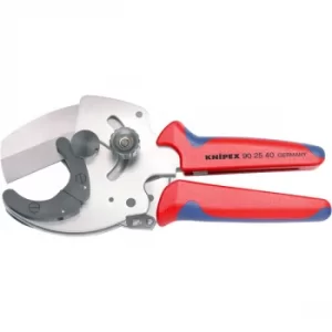 Image of Knipex 90 25 40 Pipe Cutter For Composite And Plastic Pipes 210mm