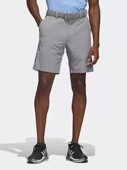 Image of adidas Golf Mens Ultimate365 8.5" Golf Short, Grey, Size S, Men