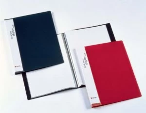 Image of Rexel See and Store Book 60 Pocket Black 10565BK