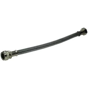 Image of Wickes Flexible Tap Connector - 22 x 19 x 300mm
