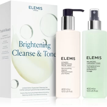 Image of Elemis Brightening Cleanse & Toner Gift Set (For Perfect Skin Cleansing)