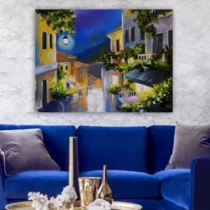 Image of 250905556_70100 Multicolor Decorative Canvas Painting