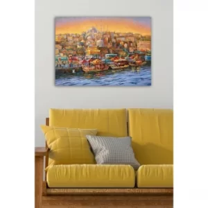 Image of 1100717219-5070 Multicolor Decorative Canvas Painting