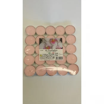 Image of Price's Candles Tealights Pack 25 Orchid