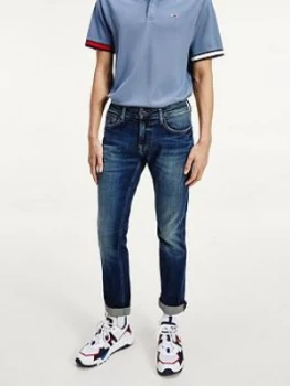 Image of Tommy Jeans Scanton Slim Fit Jeans - Mid Blue