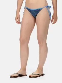 Image of Regatta Regatta Aceana Bikini String Bottoms, Navy Print, Size 8, Women