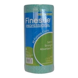 Image of Facilities All Purpose Cloths on a Roll W230xL500mm Green Roll 100