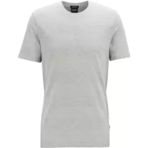 Image of Boss Boss Tiburt Knitted Top Mens - Grey