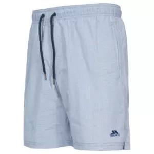 Image of Trespass Mens Volted Summer Shorts (XS) (Navy Check)