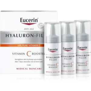 Image of Eucerin Hyaluron-Filler Vitamin C Booster Brightening Anti-Wrinkle Serum with Vitamine C 3x8ml