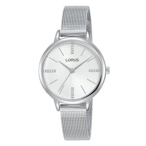 Image of Lorus RG215QX9 Ladies Silver Mesh Bracelet Watch