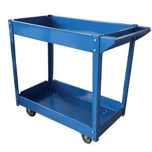 Image of Facilities Tray Trolley 2 Tier Blue 69301X