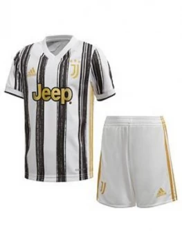 Image of Adidas Juventus 20/21 Home Mini Kit - White