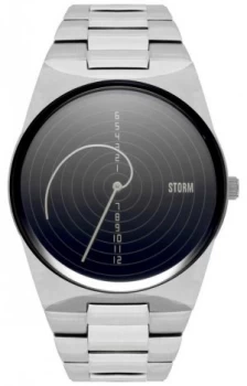Image of STORM Fibon-X Black Stainless Steel Bracelet Black Watch