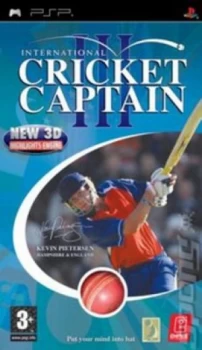 Image of International Cricket Captain III PSP Game