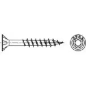 Image of Spax Countersinking Torx Wood Screws Stainless Steel 4.5mm 50mm Pack of 200