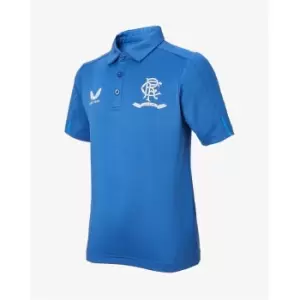Image of Castore RFC Polo Shirt Junior Boys - Blue