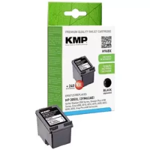 Image of KMP Ink replaced HP 305XL (3YM62AE) Compatible Single Black H96BX 1772,4001