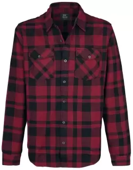 Image of Vintage Industries Austin Shirt Flanel Shirt red black