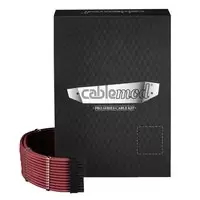 Image of CableMod PRO ModMesh C-Series RMi & RMx Cable Kit - Burgundy (Black Label)