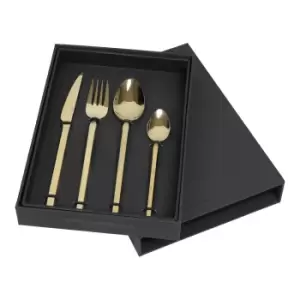Image of Broste Copenhagen Tvis Cutlery Set in Gold