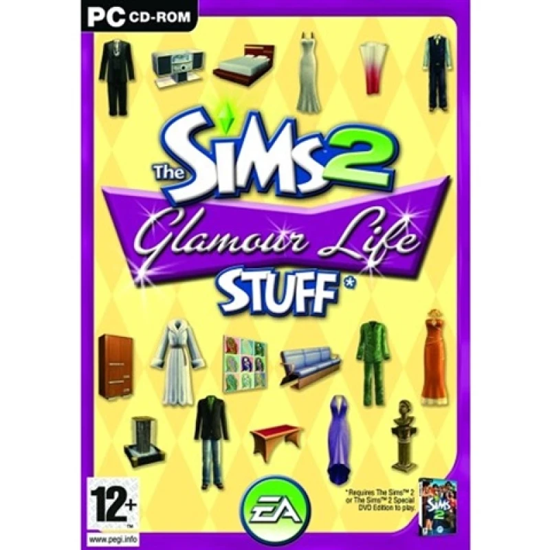 Image of The Sims 2: Glamour Life Stuff (PC CD)