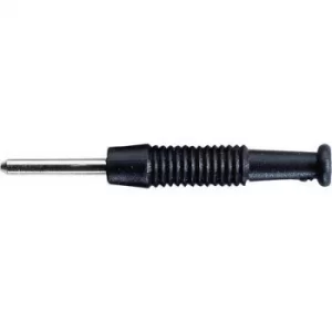 Image of SKS Hirschmann MST 3 Mini jack plug Plug, straight Pin diameter: 2mm Black
