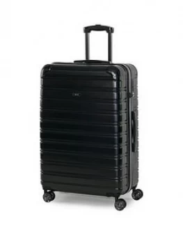 Image of Rock Luggage Chicago Large 8 Wheel Black Suitcase
