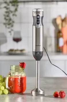 Image of VonShef Electric 1000W Stainless Steel Potato Masher - Silver