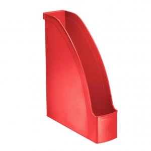 Image of Leitz Plus Magazine File A4 Red - Outer carton of 6