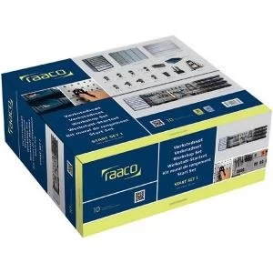 Image of Raaco Professional Workshop 42 Piece Kit with 1 x Cabinet 3 x Steel