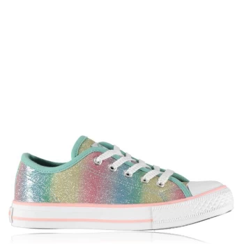 Image of SoulCal Canvas Low Childrens Canvas Shoes - Silver