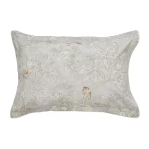 Image of Sanderson Chiswick Grove Oxford Pillowcase, Silver