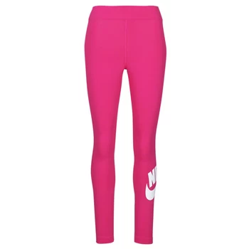 Image of Nike NSESSNTL GX HR LGGNG FTRA womens Tights in Pink - Sizes S,M,L,XL,XS