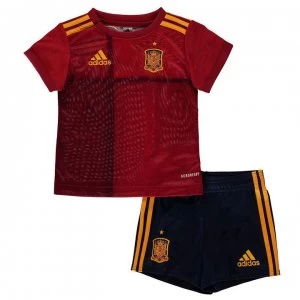 Image of adidas Spain Home Baby Kit 2020 - Red
