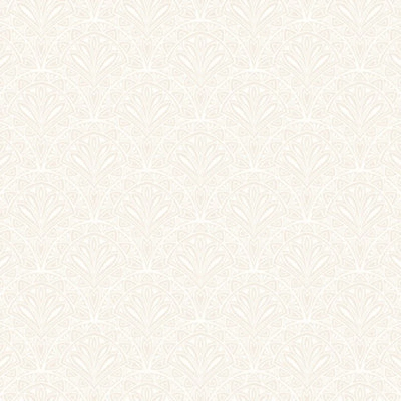 Image of Hoopla Walls Ditsy Deco Fan Linen Wallpaper