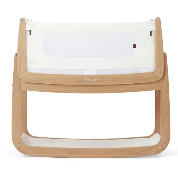Image of SnuzPod4 Bedside Crib The Natural Edit 'Oak'