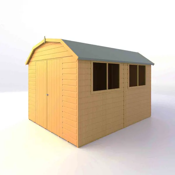 Image of Shire Barn 10ft x 8ft Shed Workshop BARN1008DSL-1AA