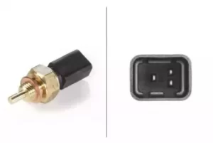 Image of Coolant Temperature Sensor 6PT009107-131 by Hella