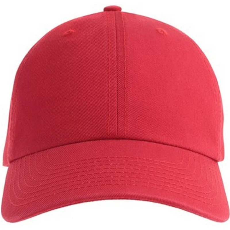 Image of Atlantis Atlantis Men Fraser 6 Panel Cotton Baseball Cap in Red Red One Size Male 5063107598912