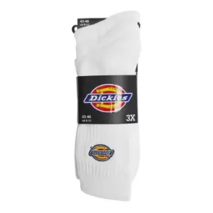 Image of DICKIES Dickies 3 Pack Socks - White