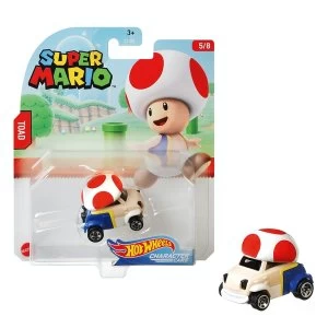 Image of Hot Wheels Super Mario Toad