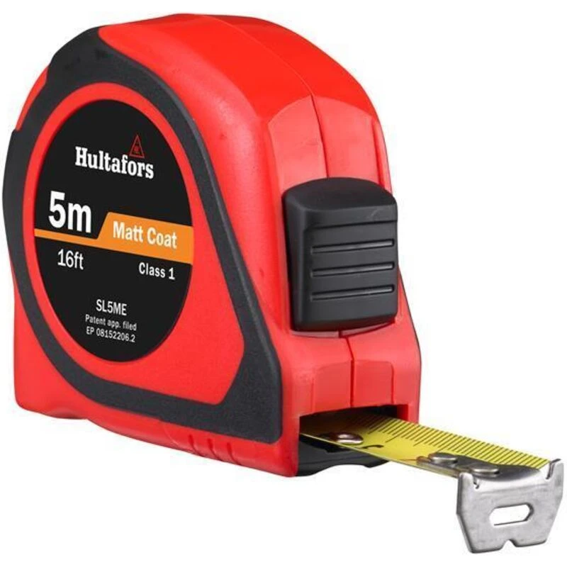 Image of HULTAFORS Hultafors - SL5ME Short Steel Tape 5m/16ft (Width 19mm) - HUL351223 351223