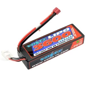 Image of Voltz 3600Mah Hard Case 3S 11.1V 40C Hardcase Lipo Stick Pack Low Pro (2S Size)